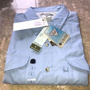 NWT Men’s L/S Columbia Shirt